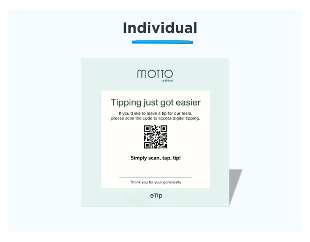 eTip Individual Signs