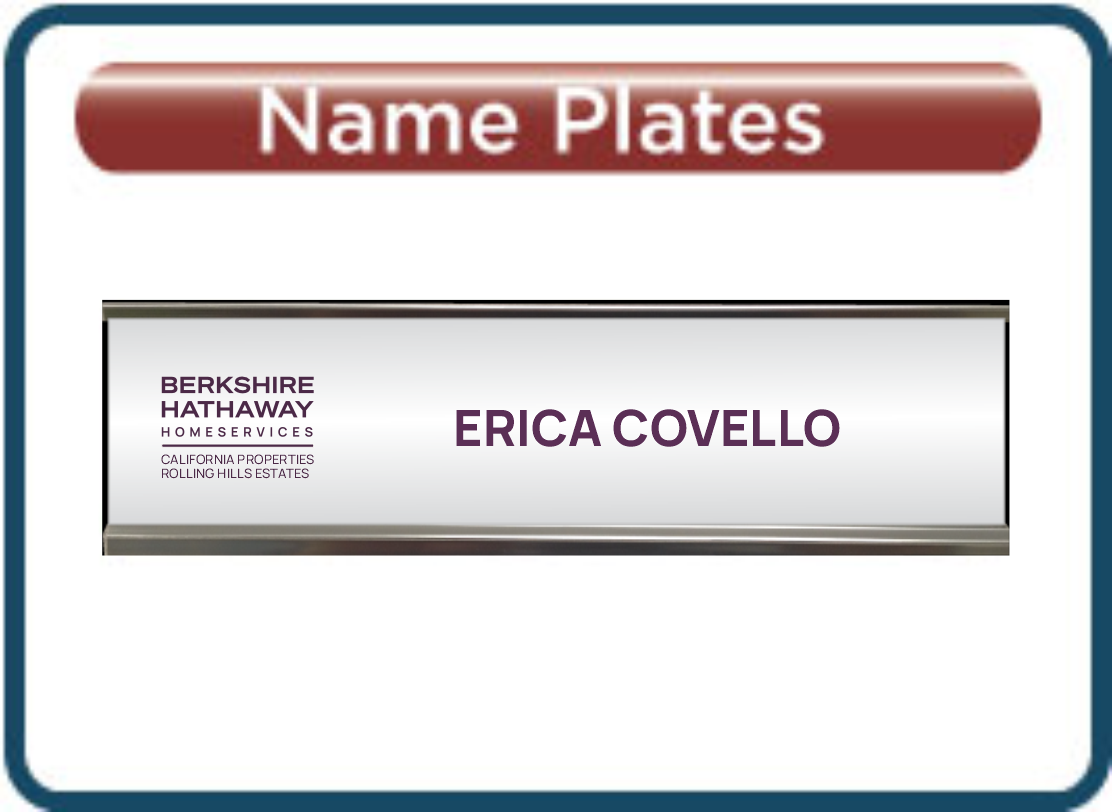 Berkshire Hathaway HomeServices Nameplates