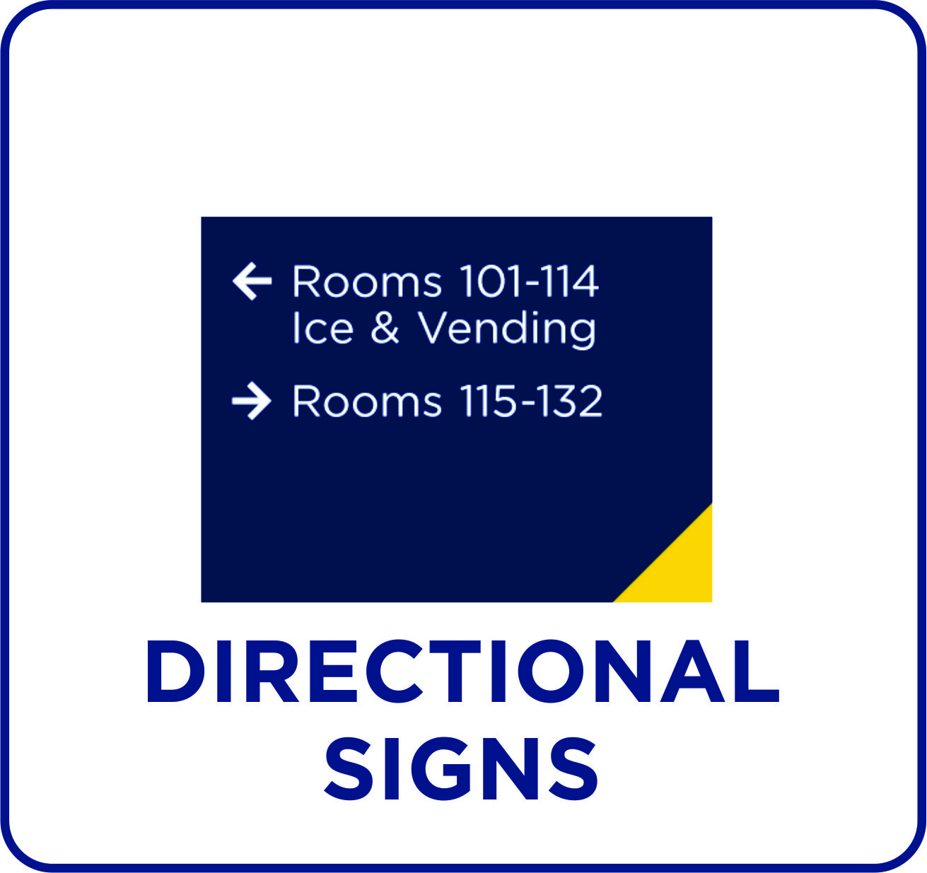 Moda - Directional Signs
