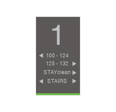 ESA Suites Directional Signs