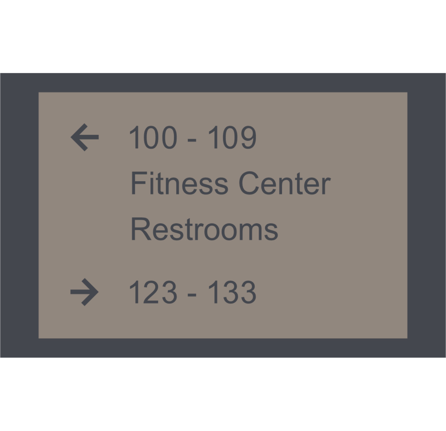 Generation 4 - Directional Signs