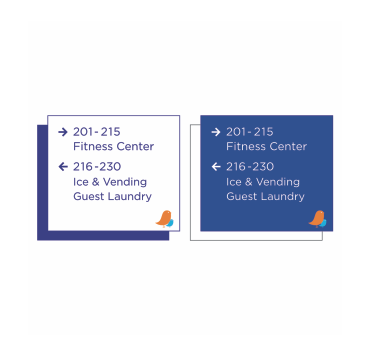 InTown Suites Directional Signs