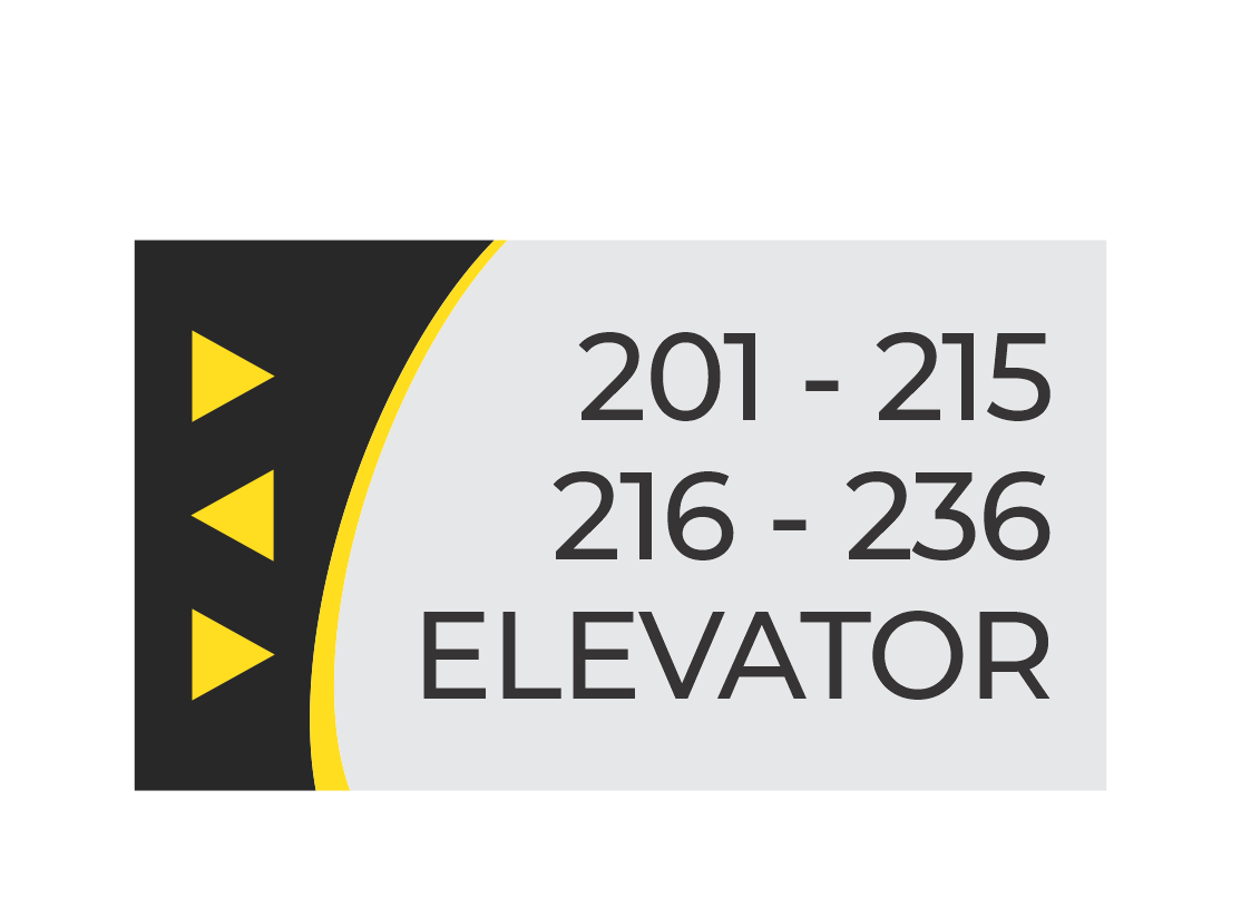Super 8 - Directional Signs