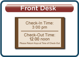 Country Inn & Suites Front Desk