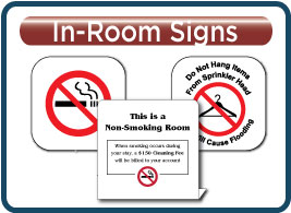 Comfort Inn - In Room Signs