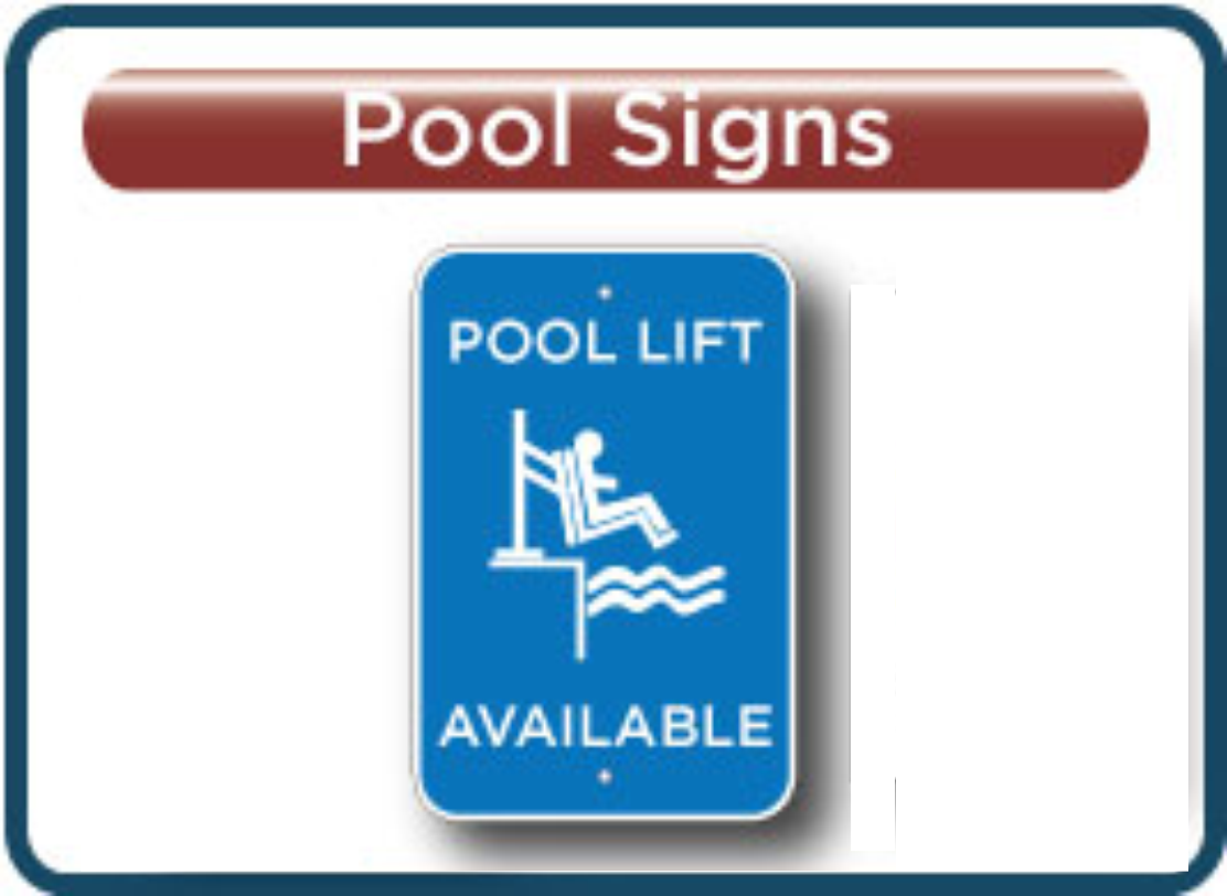 Super 8 Pool Signs